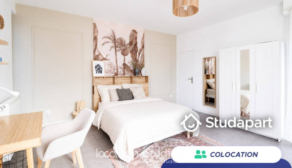 Colocation étudiante T4 &agrave; Paris 19ème arrondissement (75019)