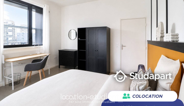 Colocation étudiante T4 &agrave; Paris 19ème arrondissement (75019)