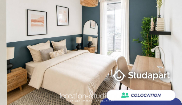 Colocation étudiante T4 &agrave; Paris 19ème arrondissement (75019)