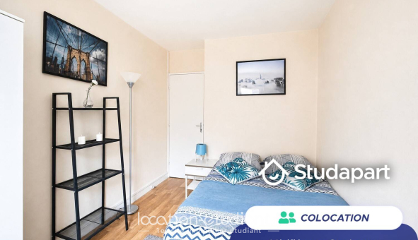 Colocation étudiante T4 &agrave; Paris 20ème arrondissement (75020)