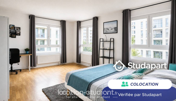 Colocation étudiante T4 &agrave; Paris 20ème arrondissement (75020)