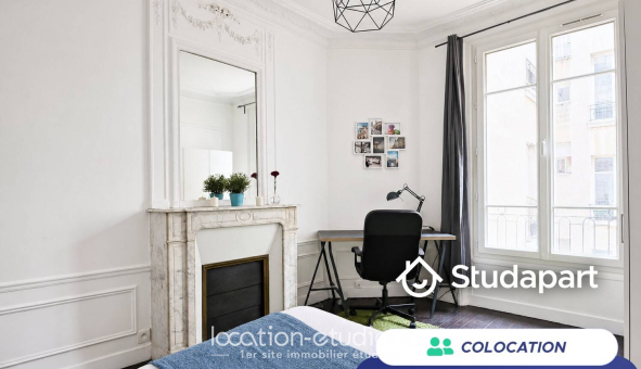 Colocation étudiante T3 &agrave; Paris 20ème arrondissement (75020)