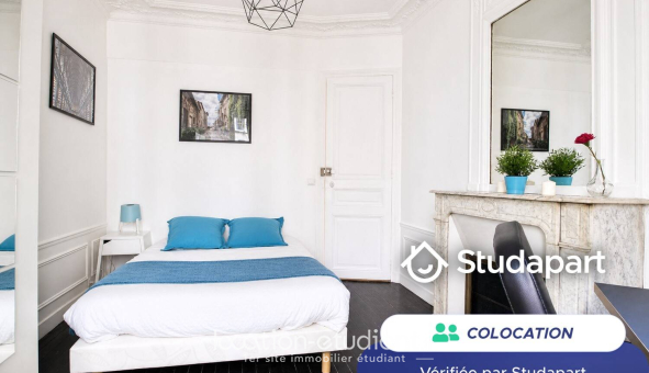 Colocation étudiante T3 &agrave; Paris 20ème arrondissement (75020)