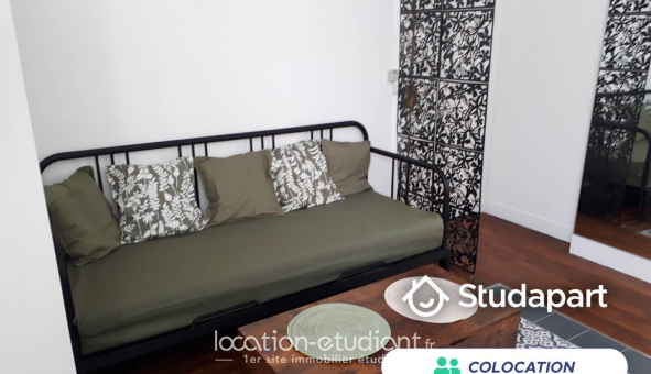 Colocation étudiante Studio &agrave; Paris 20ème arrondissement (75020)