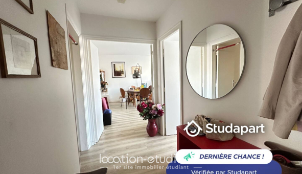 Colocation étudiante Studio &agrave; Paris 20ème arrondissement (75020)