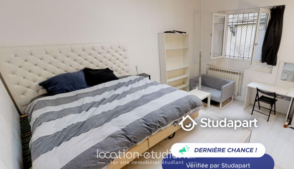 Colocation étudiante Studio &agrave; Paris 20ème arrondissement (75020)
