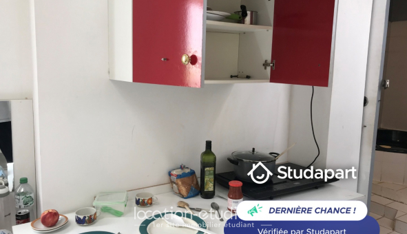 Colocation étudiante Studio &agrave; Paris 20ème arrondissement (75020)