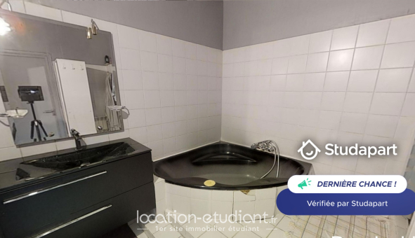 Colocation étudiante Studio &agrave; Paris 20ème arrondissement (75020)