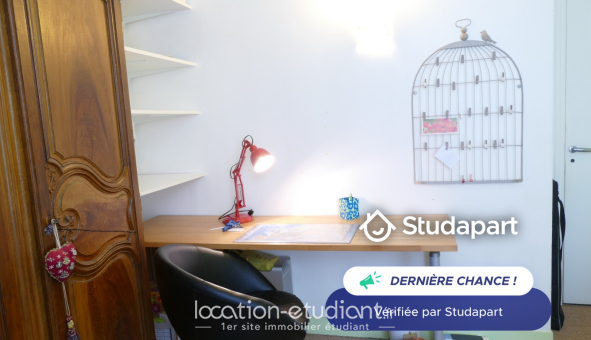 Colocation étudiante Studio &agrave; Paris 20ème arrondissement (75020)