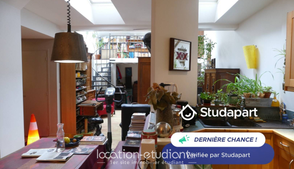 Colocation étudiante Studio &agrave; Paris 20ème arrondissement (75020)