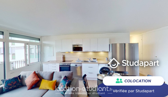 Colocation étudiante Duplex &agrave; Paris 20ème arrondissement (75020)
