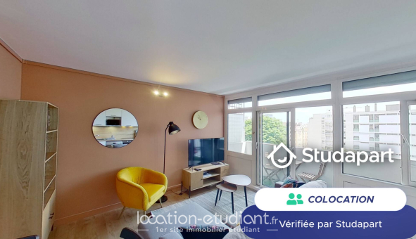 Colocation étudiante Duplex &agrave; Paris 20ème arrondissement (75020)