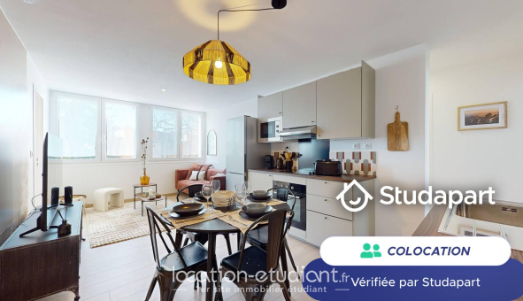 Colocation étudiante Studio &agrave; Pau (64000)
