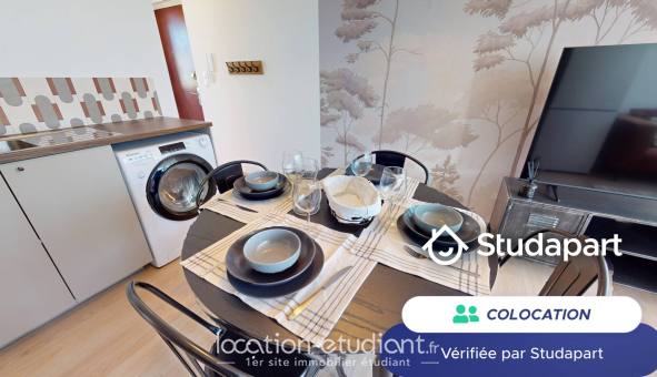 Colocation étudiante Studio &agrave; Pau (64000)