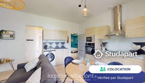 Colocation étudiante Studio &agrave; Pau (64000)