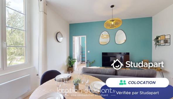 Colocation étudiante Studio &agrave; Pau (64000)