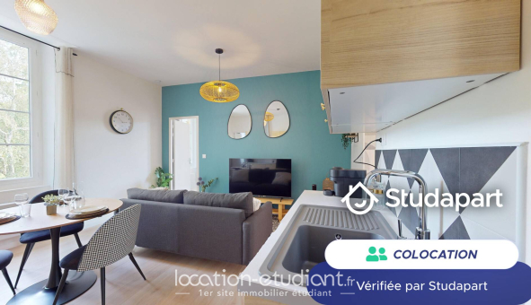 Colocation étudiante Studio &agrave; Pau (64000)