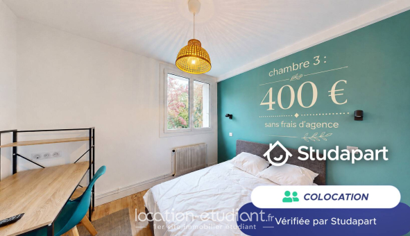 Colocation étudiante Studio &agrave; Pau (64000)