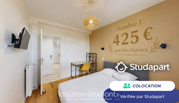 Colocation étudiante Studio &agrave; Pau (64000)