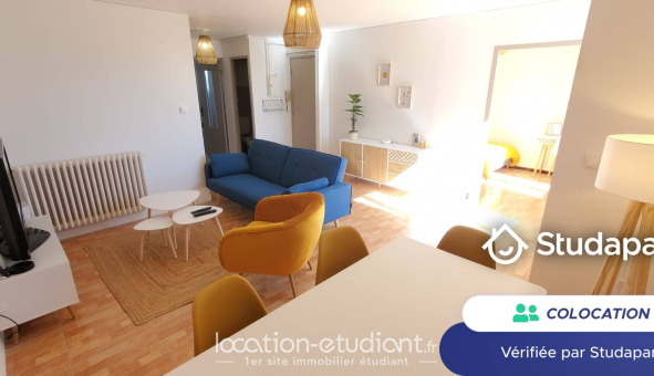 Colocation étudiante Studio &agrave; Perpignan (66100)
