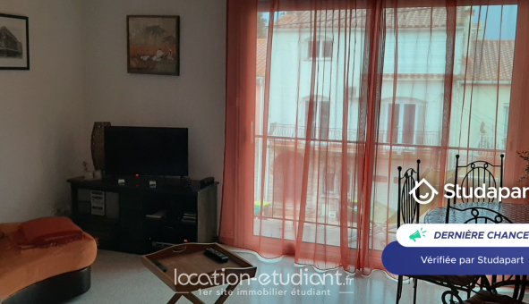 Colocation étudiante Studio &agrave; Perpignan (66100)