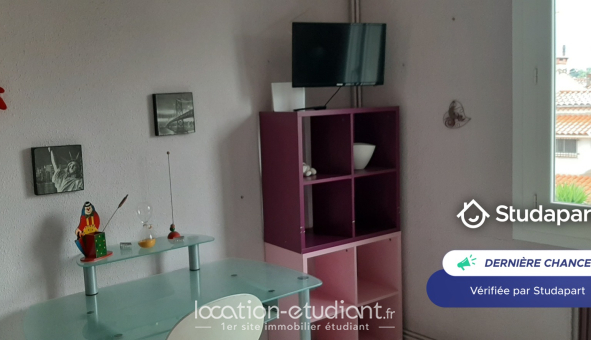 Colocation étudiante Studio &agrave; Perpignan (66100)