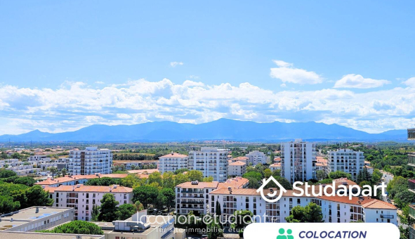 Colocation étudiante Studio &agrave; Perpignan (66100)
