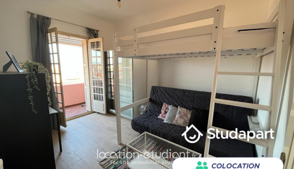 Colocation étudiante Studio &agrave; Perpignan (66100)
