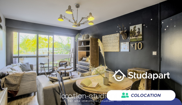 Colocation étudiante Duplex &agrave; Pessac (33600)