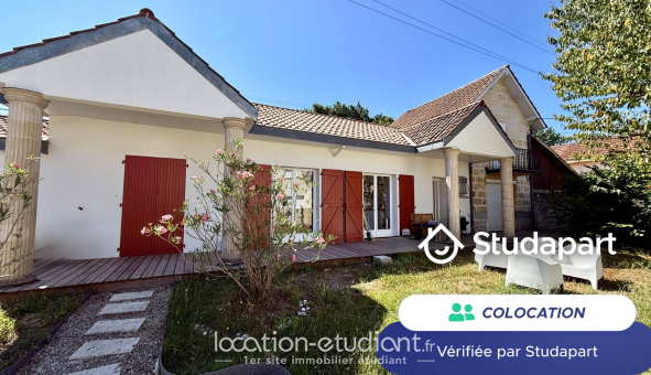 Colocation étudiante Studio &agrave; Pessac (33600)