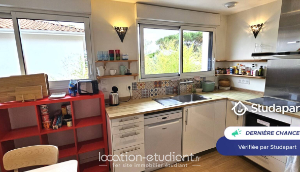 Colocation étudiante T4 &agrave; Pessac (33600)