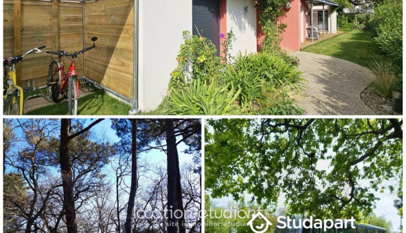 Colocation étudiante T2 &agrave; Pessac (33600)