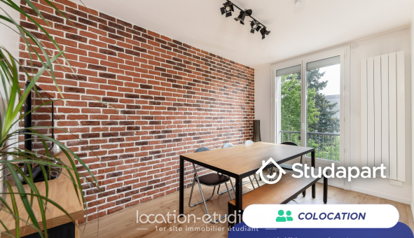 Colocation étudiante T4 &agrave; Pessac (33600)