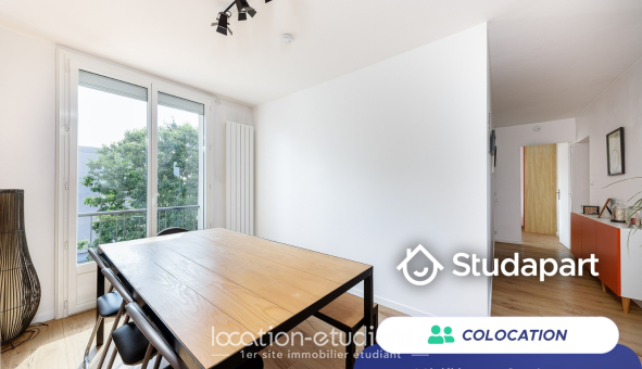 Colocation étudiante T4 &agrave; Pessac (33600)