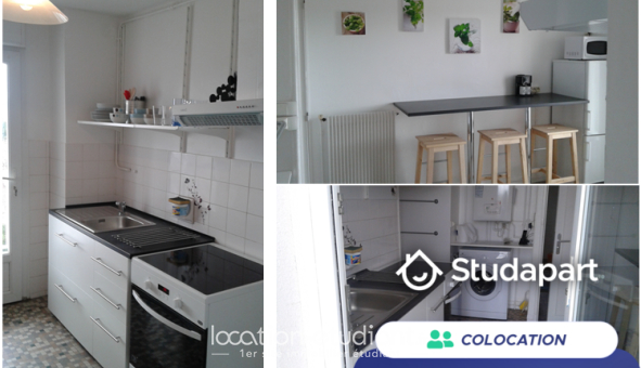 Colocation étudiante T5 &agrave; Pessac (33600)