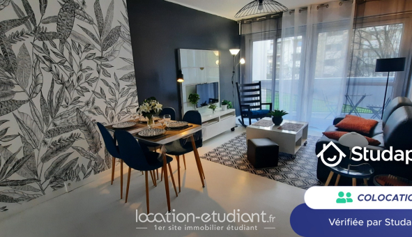 Colocation étudiante T4 &agrave; Pessac (33600)