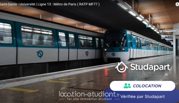 Colocation étudiante Duplex &agrave; Pierrefitte sur Seine (93380)