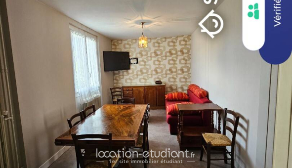 Colocation étudiante Studio &agrave; Poitiers (86000)