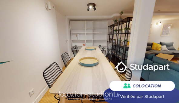Colocation étudiante Studio &agrave; Puteaux (92800)