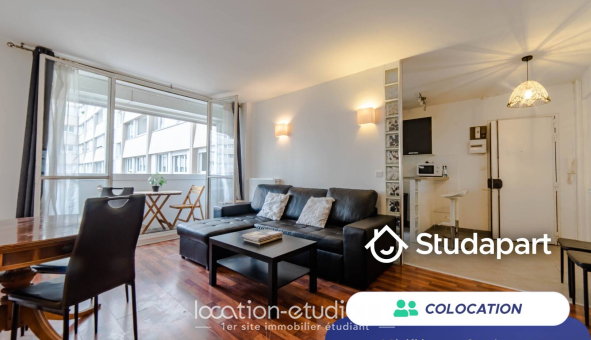 Colocation étudiante Studio &agrave; Puteaux (92800)