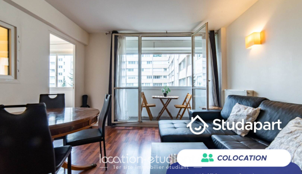 Colocation étudiante Studio &agrave; Puteaux (92800)