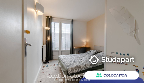 Colocation étudiante Studio &agrave; Puteaux (92800)