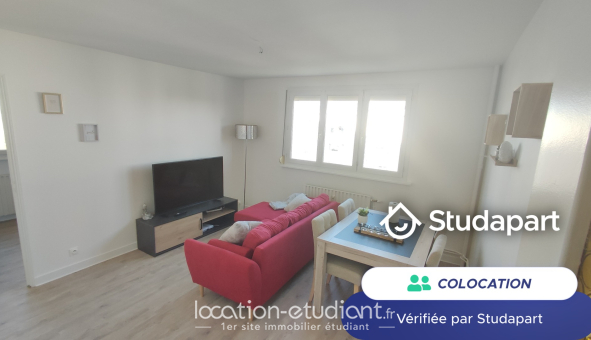 Colocation étudiante T4 &agrave; Reims (51100)