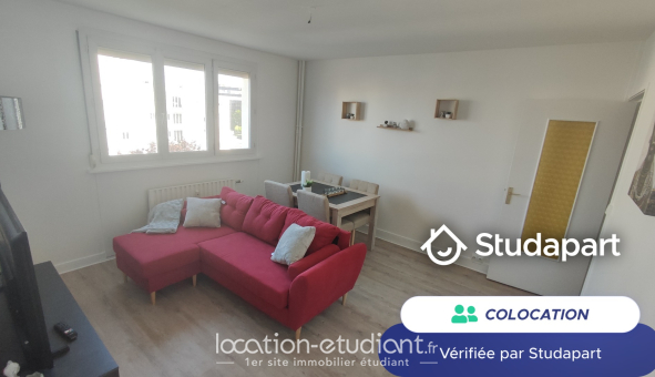 Colocation étudiante T4 &agrave; Reims (51100)