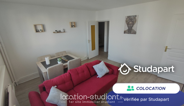 Colocation étudiante T4 &agrave; Reims (51100)