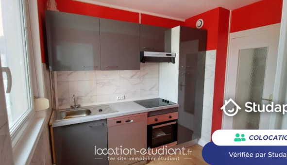 Colocation étudiante Studio &agrave; Reims (51100)