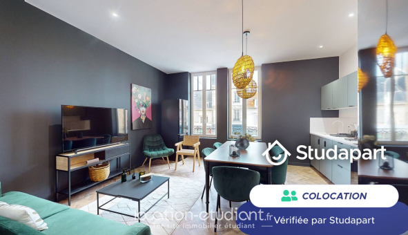Colocation étudiante Studio &agrave; Reims (51100)