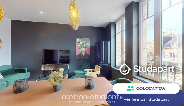 Colocation étudiante Studio &agrave; Reims (51100)