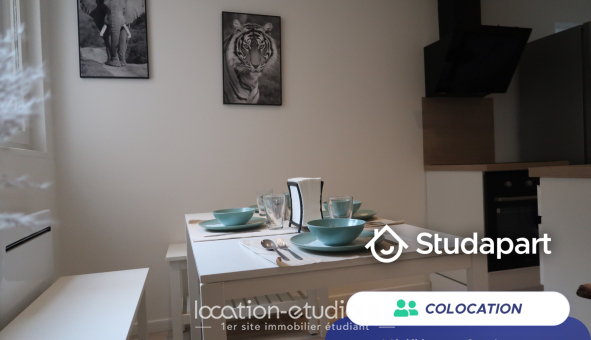 Colocation étudiante T4 &agrave; Reims (51100)
