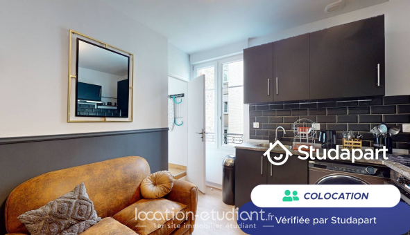 Colocation étudiante Studio &agrave; Reims (51100)